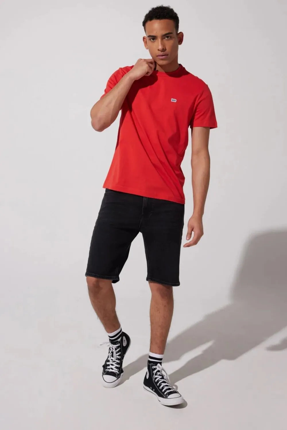 Lee Erkek Coral Bisiklet Yaka T-shirt L60UFQ512