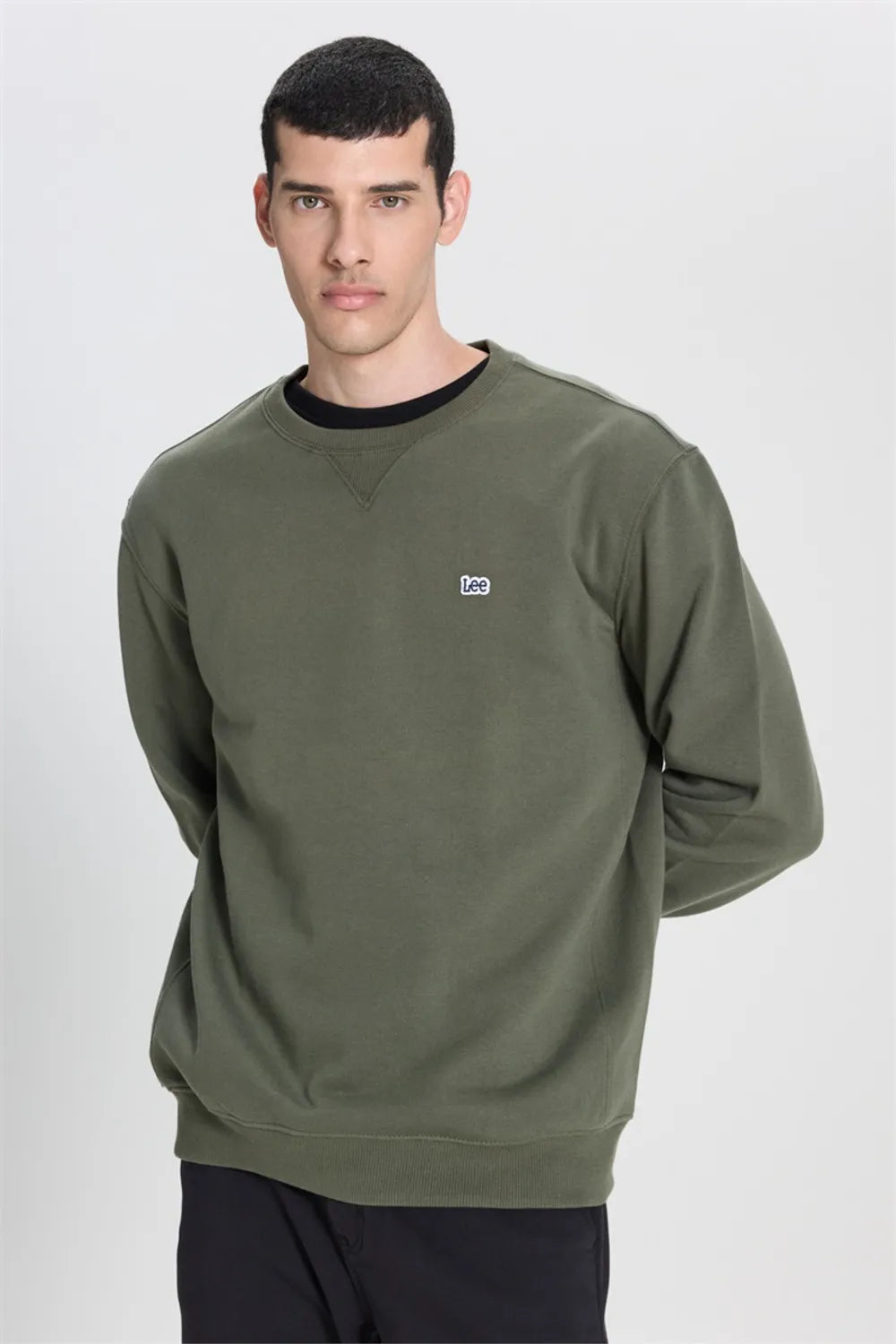 LEE Erkek Yeşil Sweatshirt L81IRY