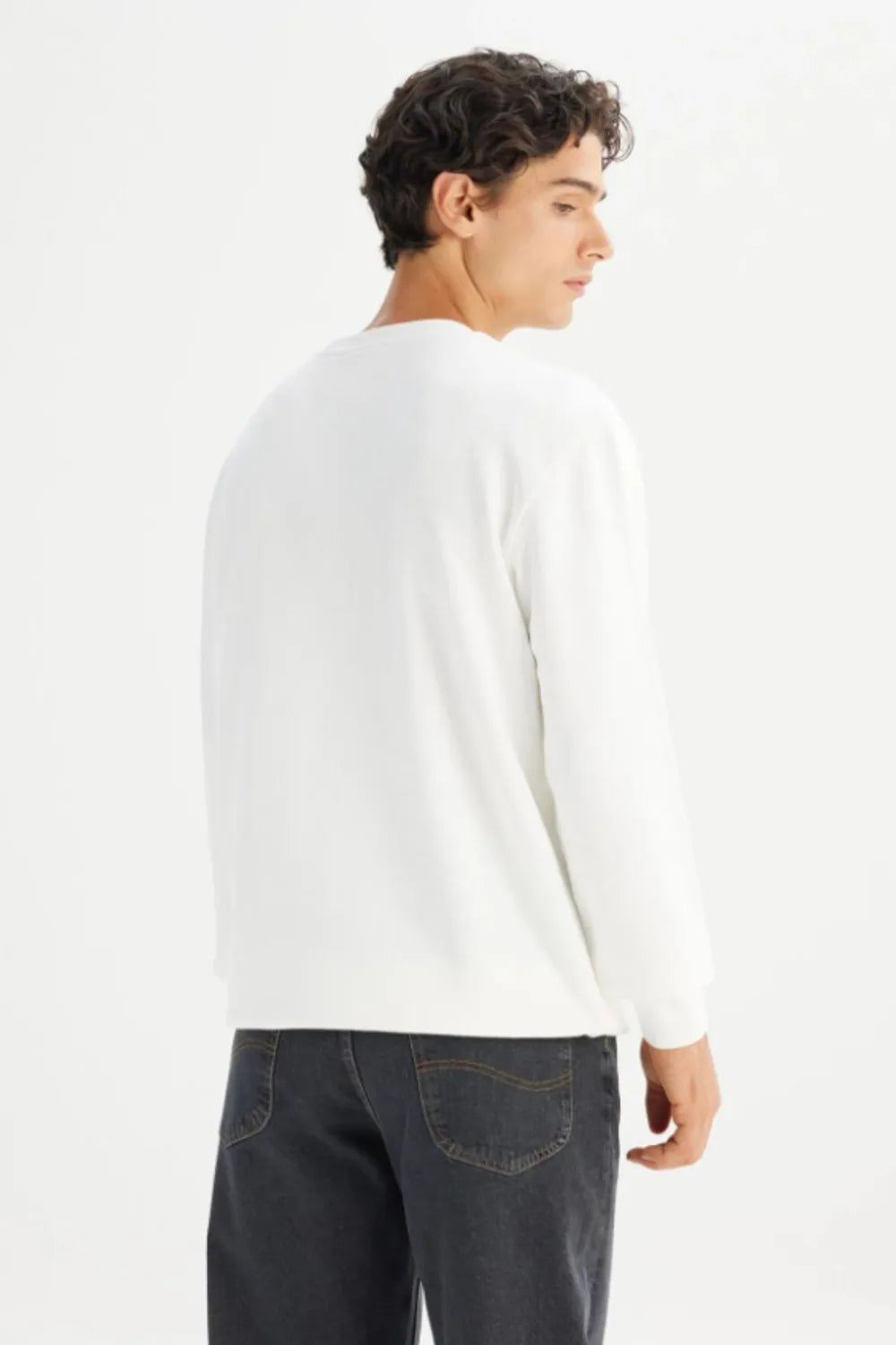 LEE Erkek Beyaz Sweatshirt L2520099