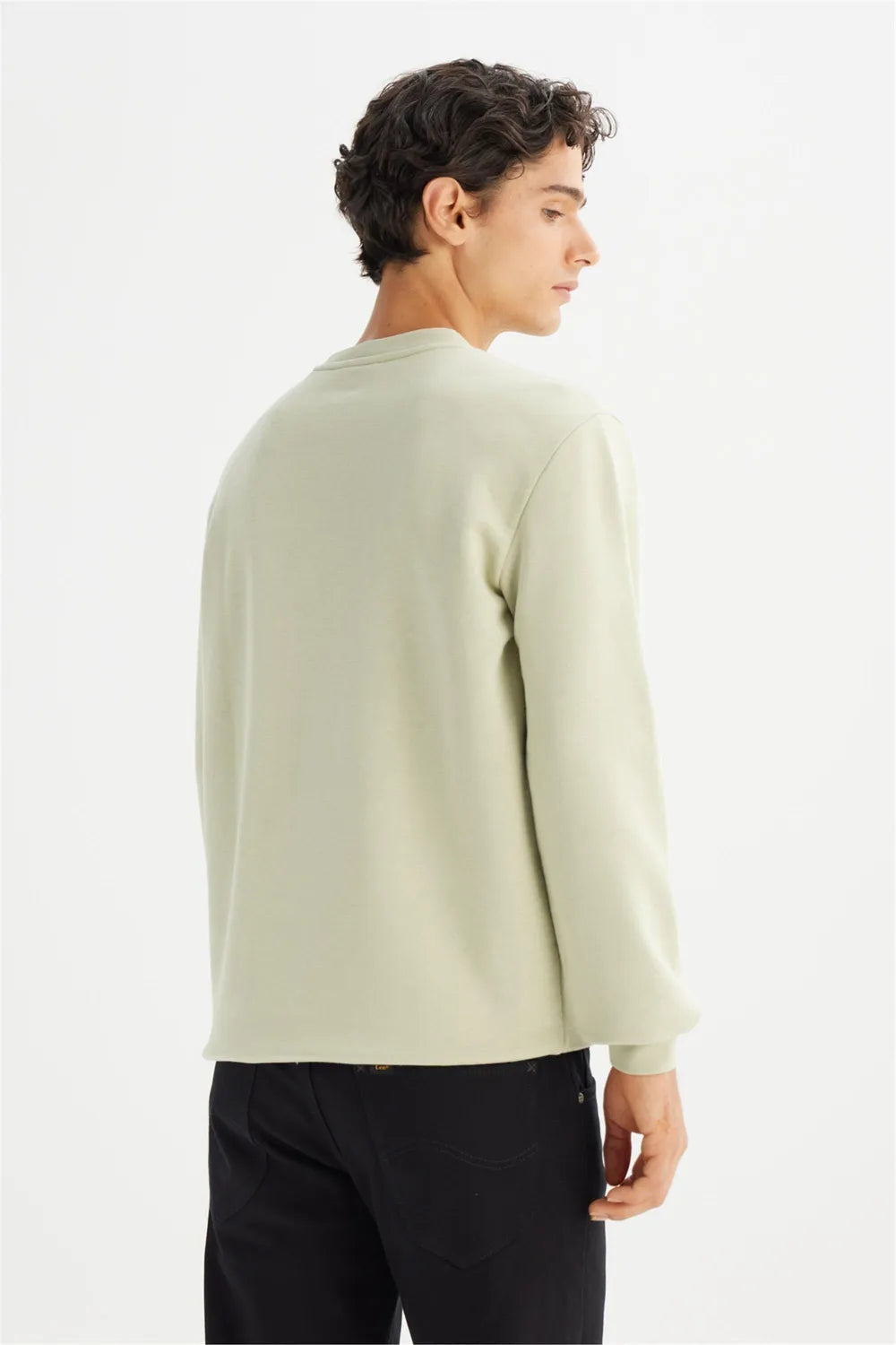 LEE Erkek Açık Yeşil Sweatshirt L2520225