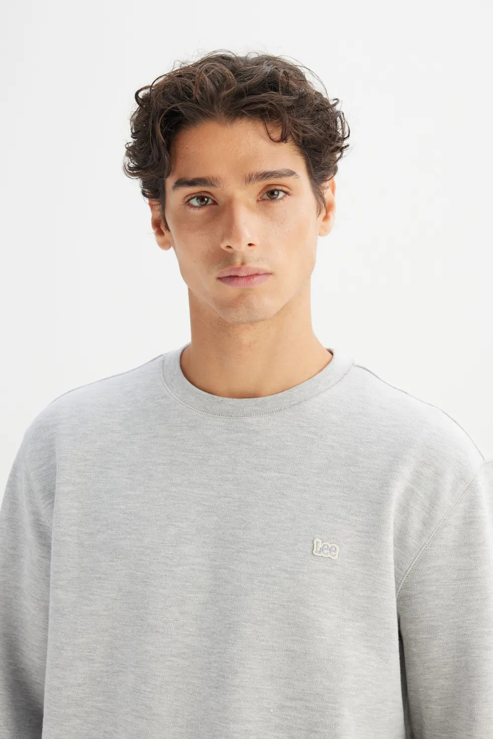 LEE Erkek Gri Melanj Sweatshirt L2520308