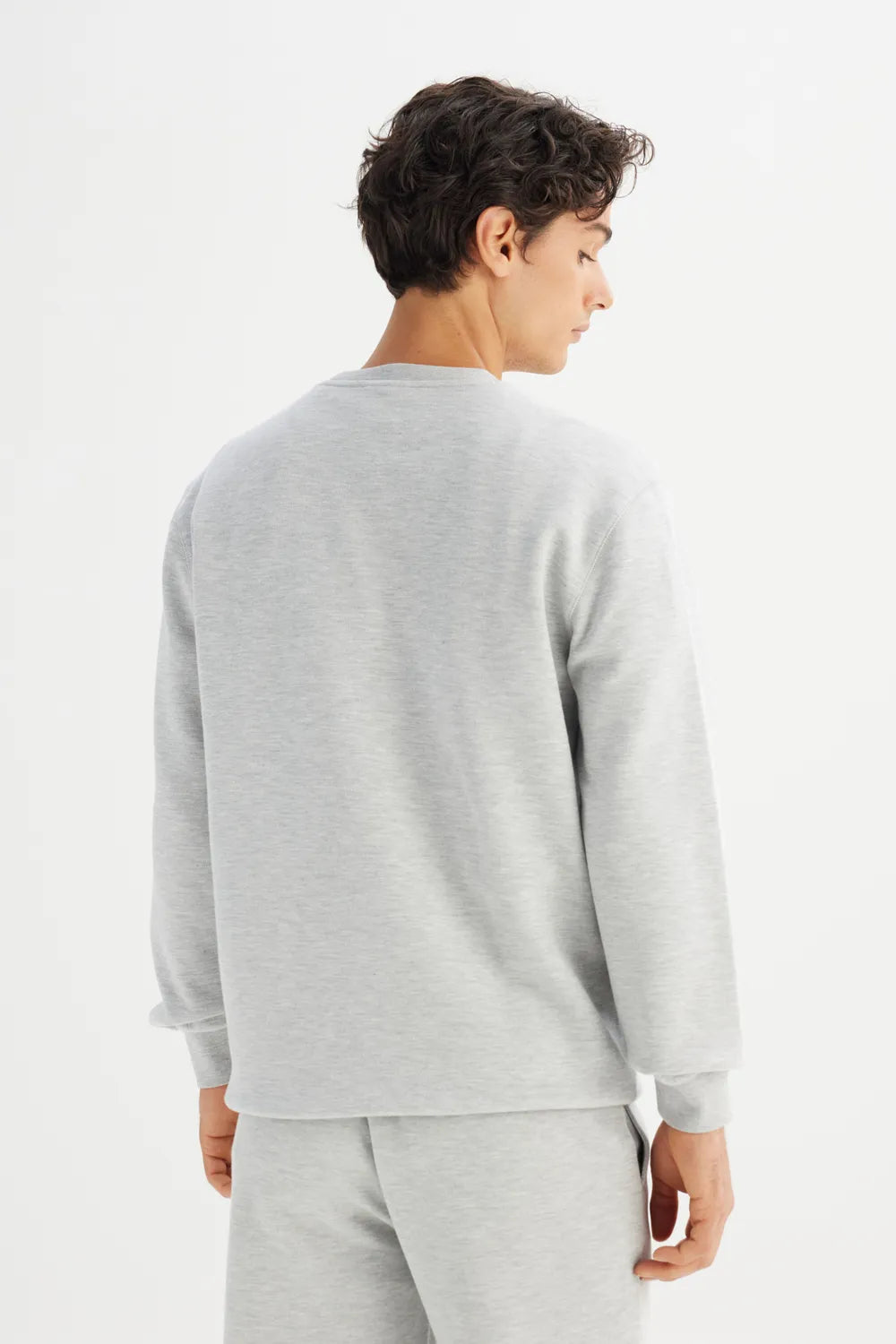 LEE Erkek Gri Melanj Sweatshirt L2520308