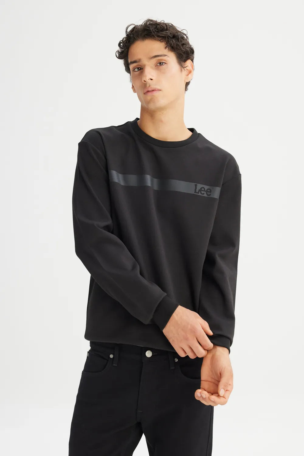 LEE Erkek Koyu Lacivert Sweatshirt L242499