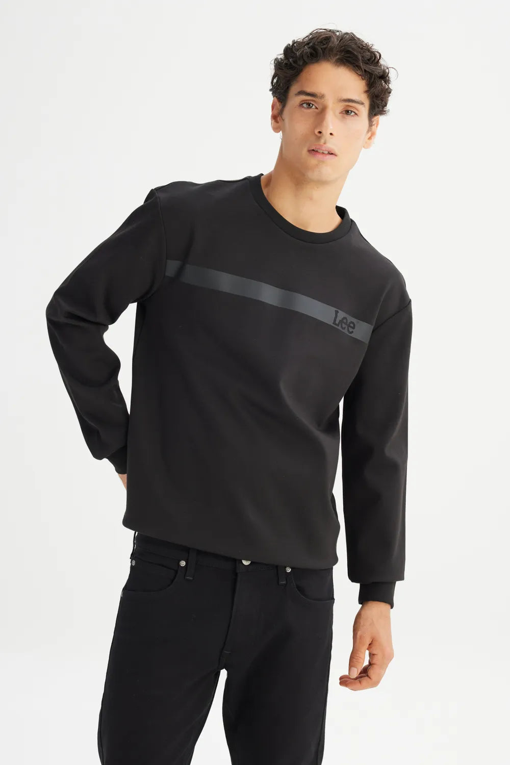 LEE Erkek Koyu Lacivert Sweatshirt L242499