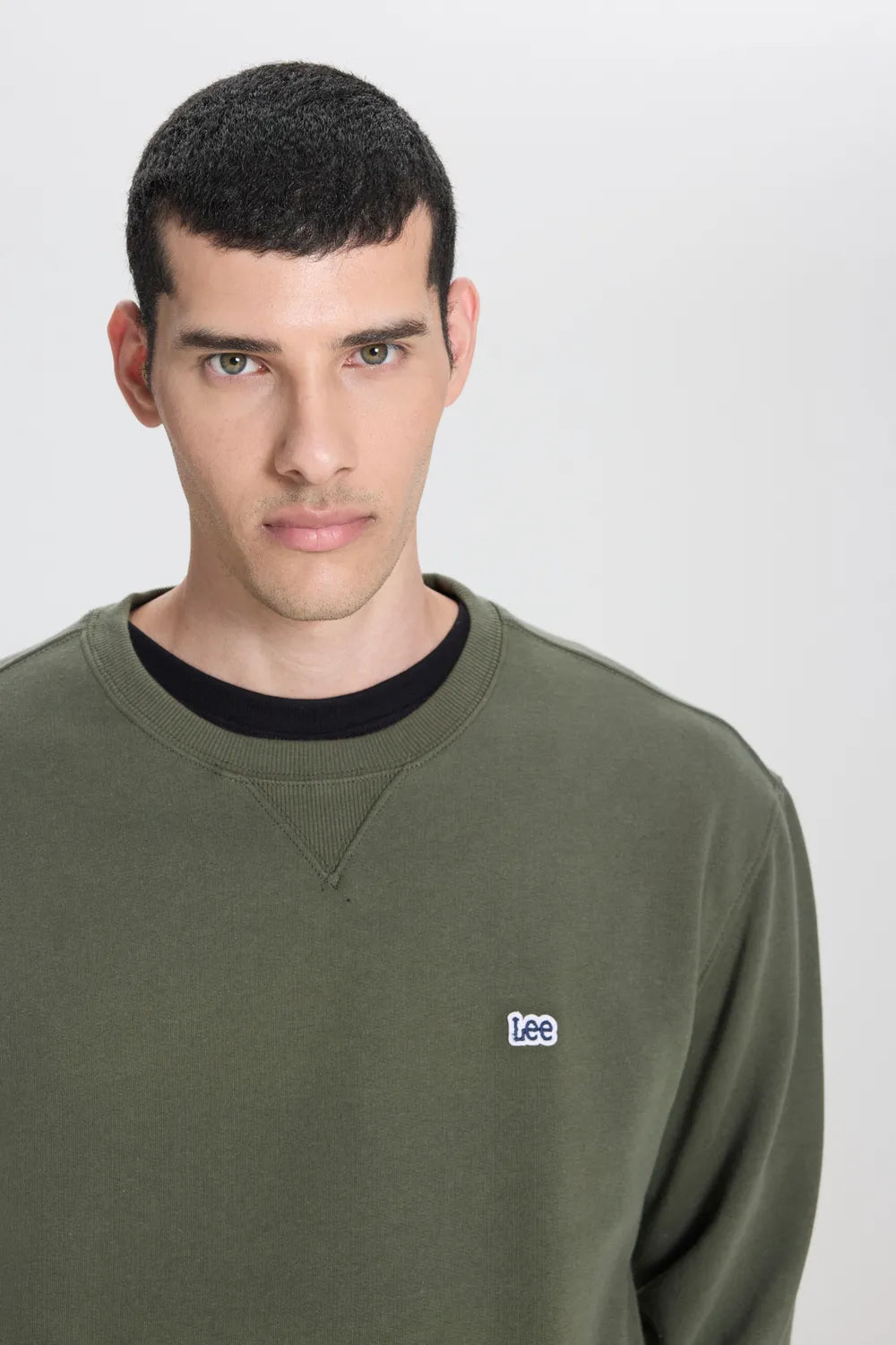 LEE Erkek Orman Yeşili Sweatshirt L81IRY