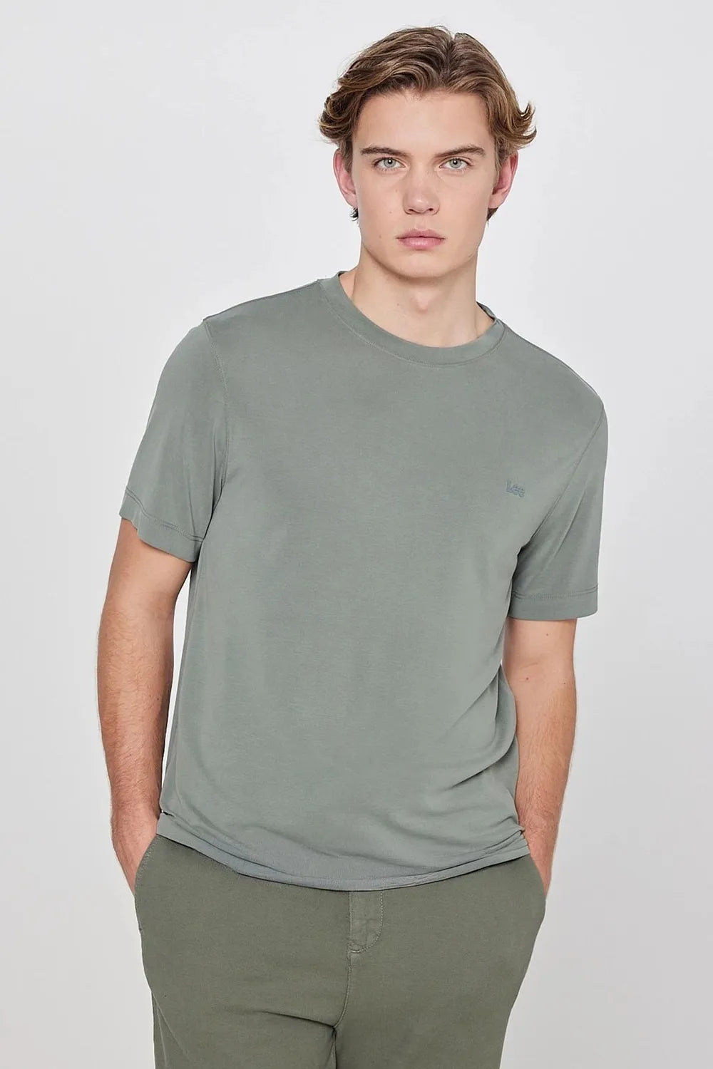 Lee Erkek Khaki T-shirt L2610126801