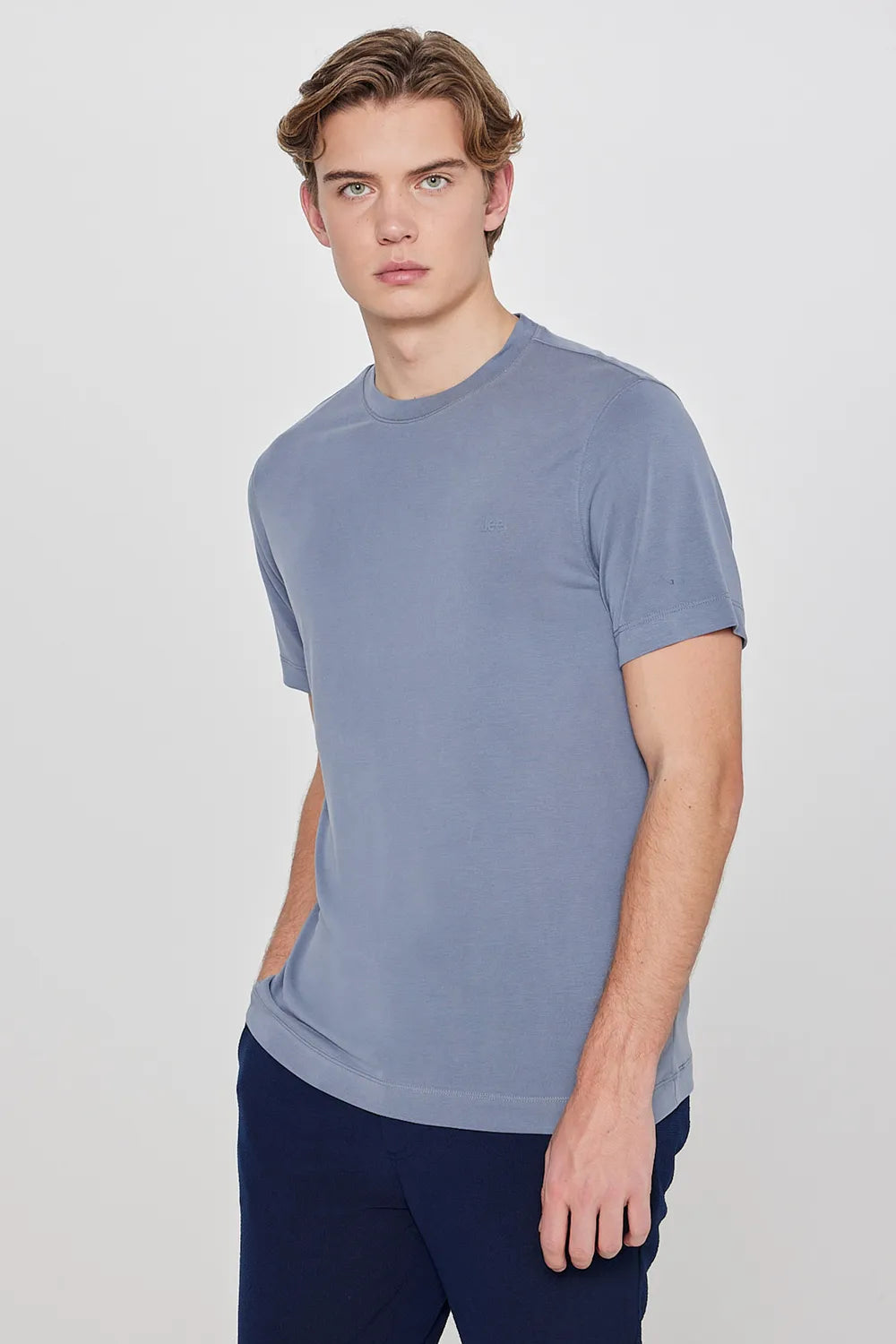 Lee Erkek Gri T-shirt L2610126035