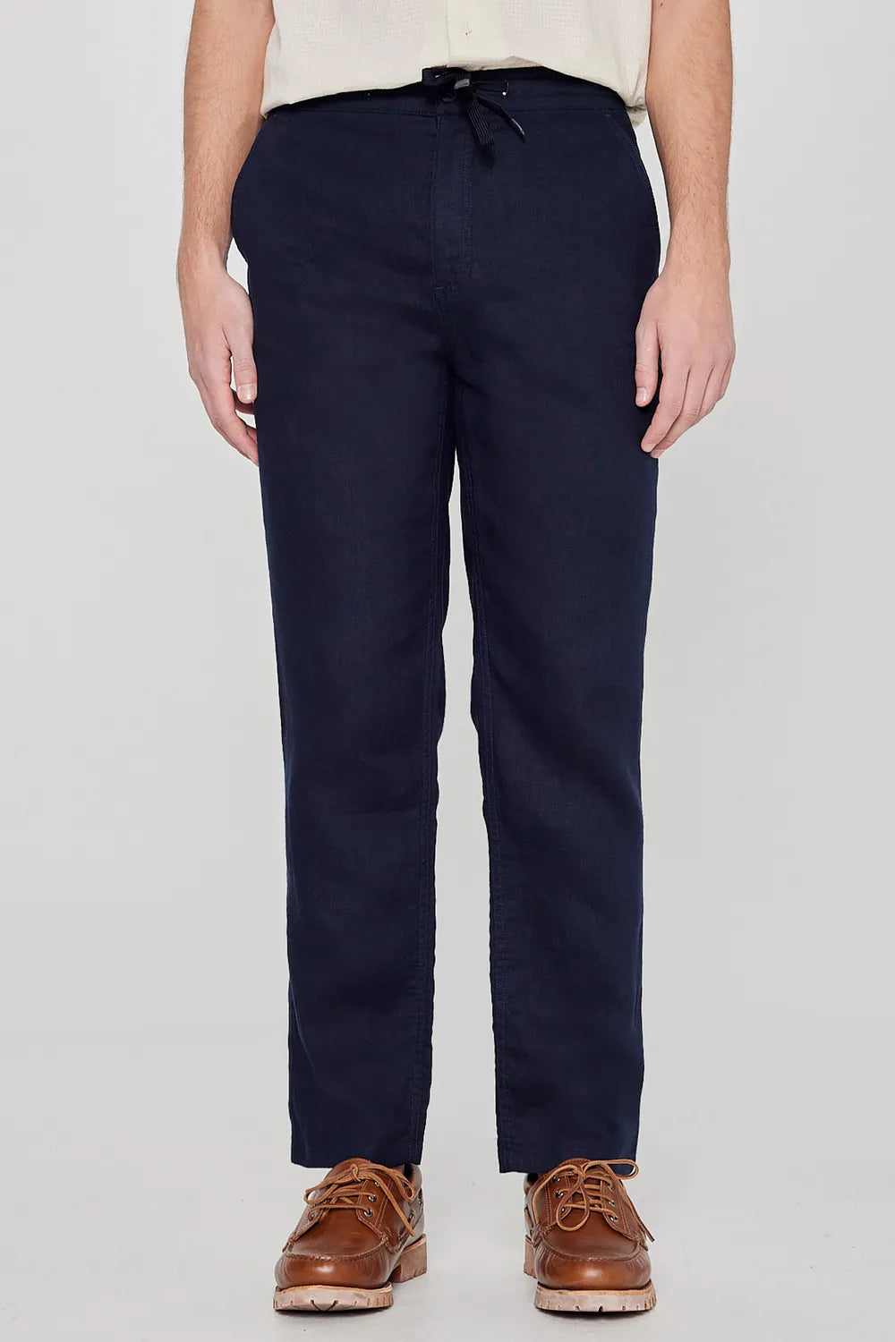 Lee Erkek Lacivert Keten Pantolon L2610018410
