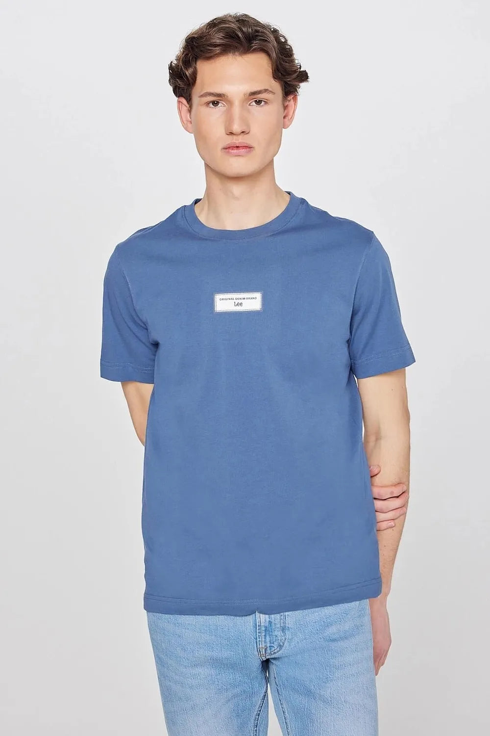 Lee Erkek İndigo Tişört L2610071TF