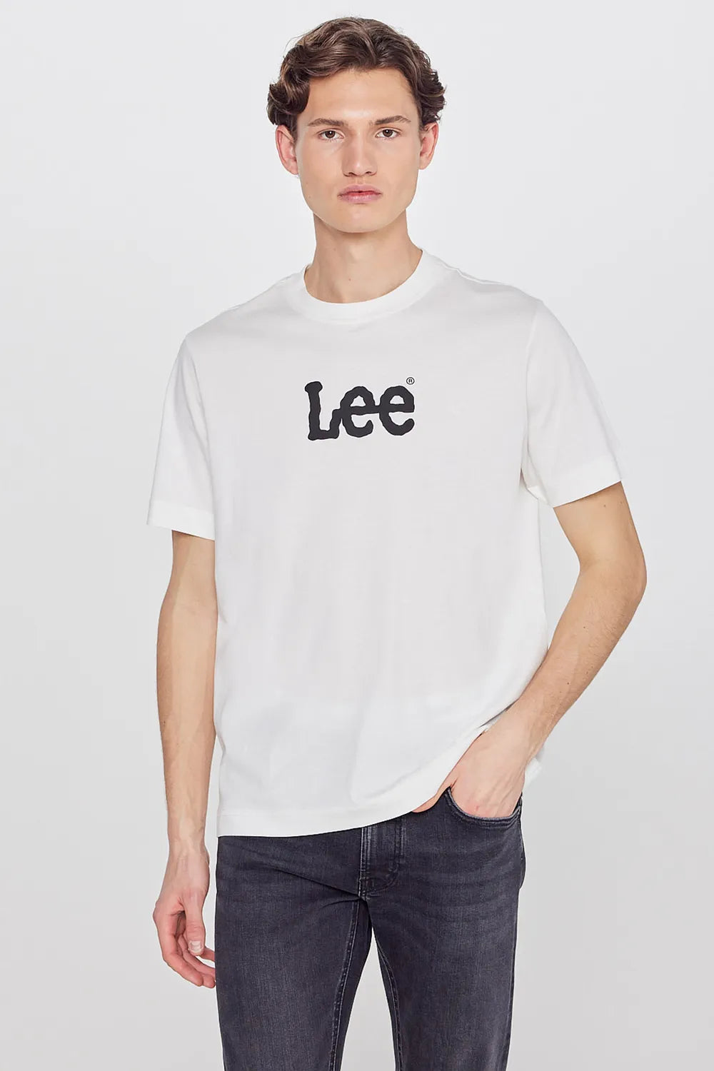 Lee Erkek Beyaz Tişört L2610100102