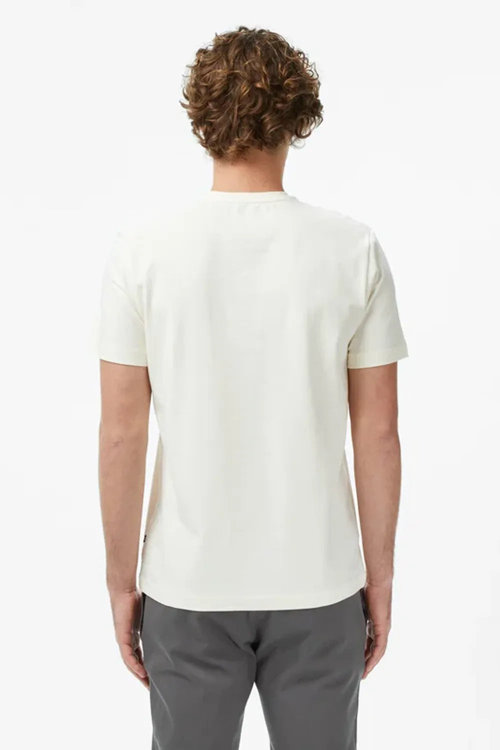 Nautica Erkek Krem T-shirt V55208
