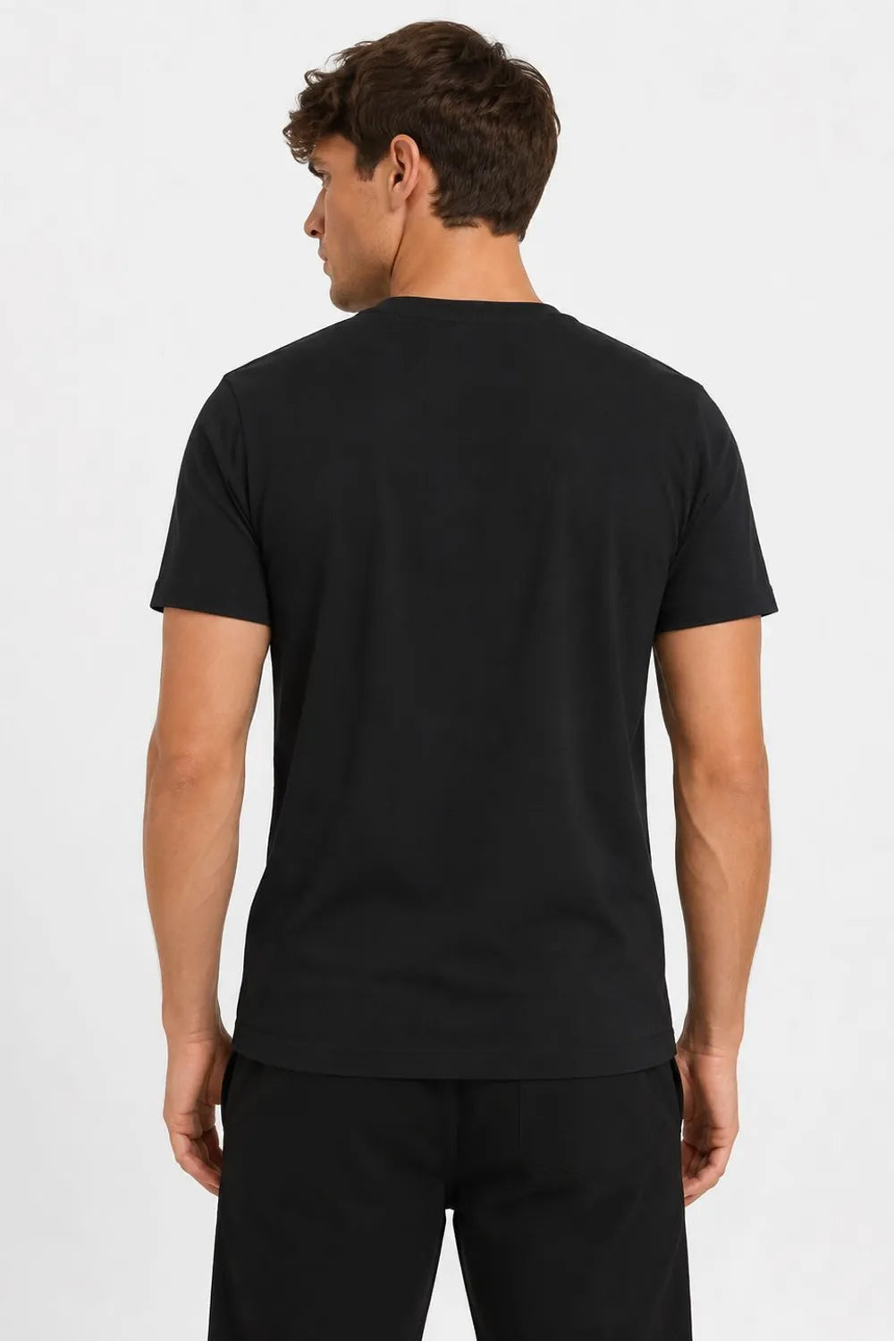 Jack & Jones Erkek Si̇yah T-shirt 12309153