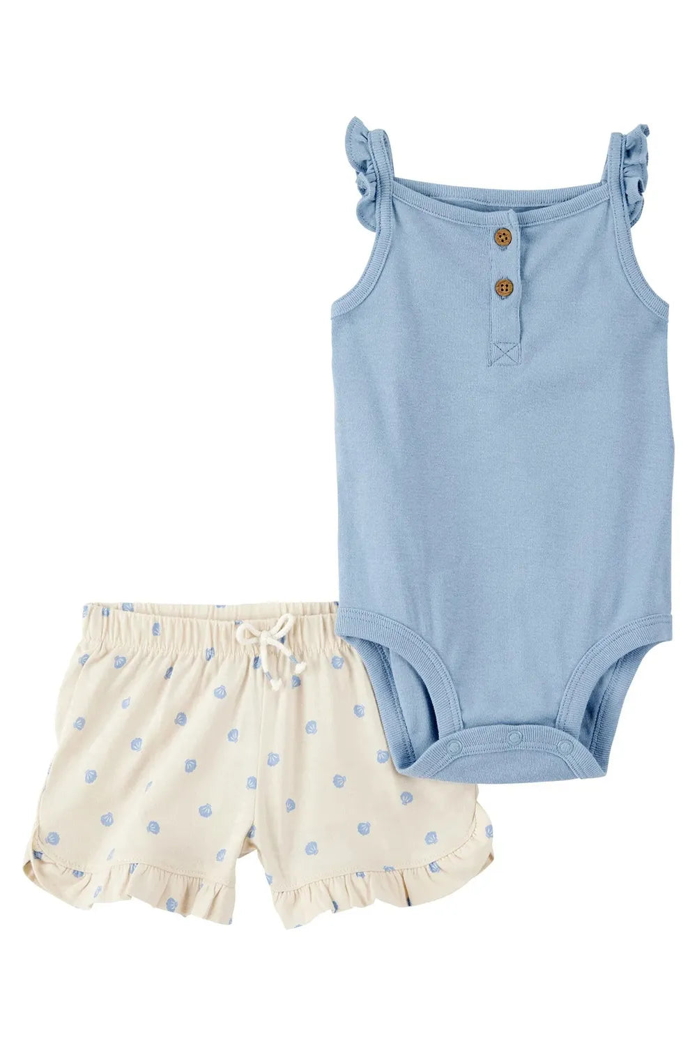 Çocuk Çok Renkli Body Şort Set 3 Ay 1S523710