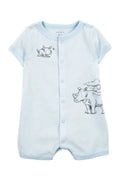 MAVİ Erkek Bebek Kısa Tulum 1S474010