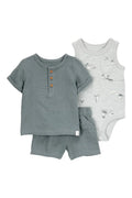 Erkek Mavi Bebek Alt Üst Set 1S467010
