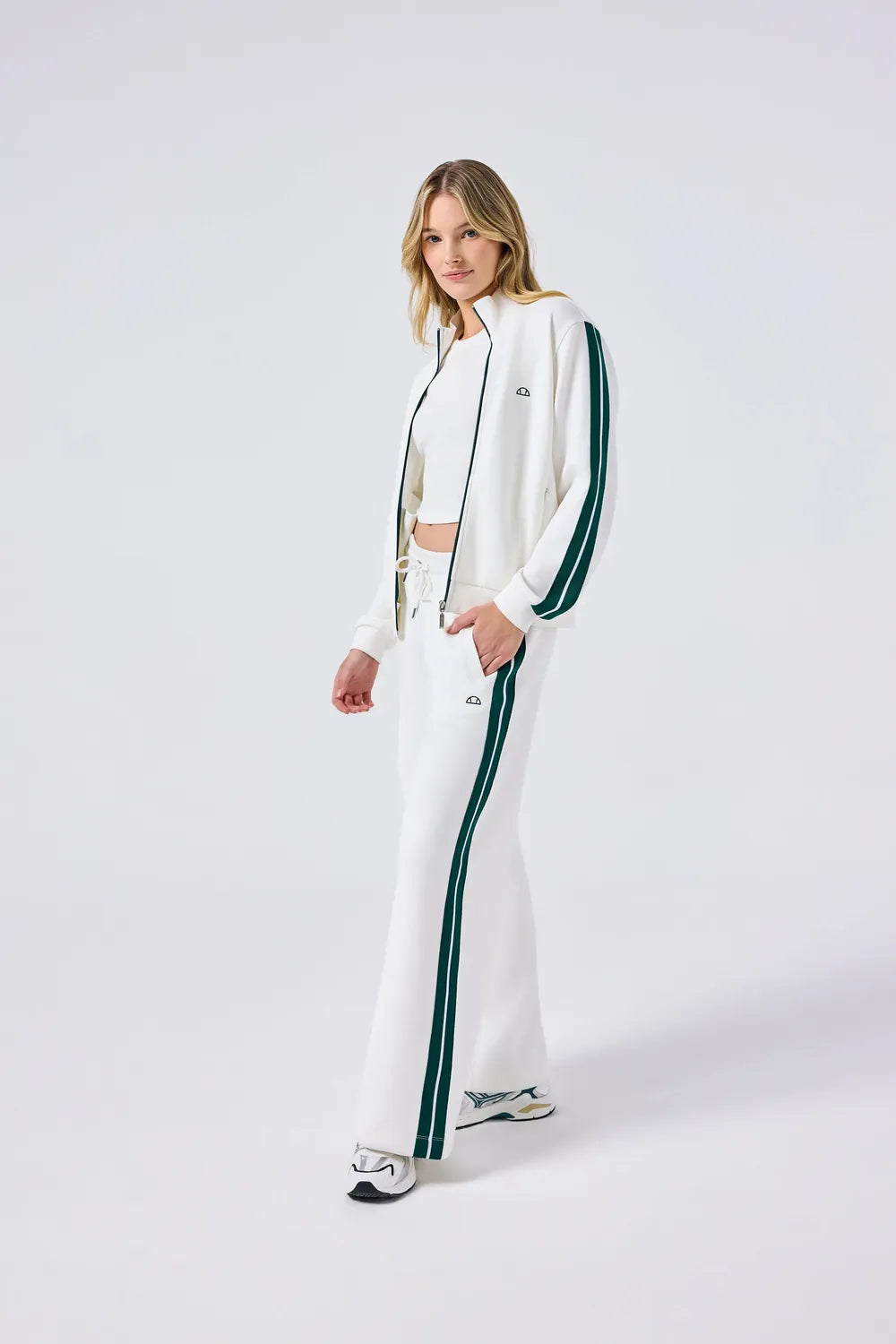 Ellesse Kadın Beyaz Fermuarlı Sweat 6SF1001